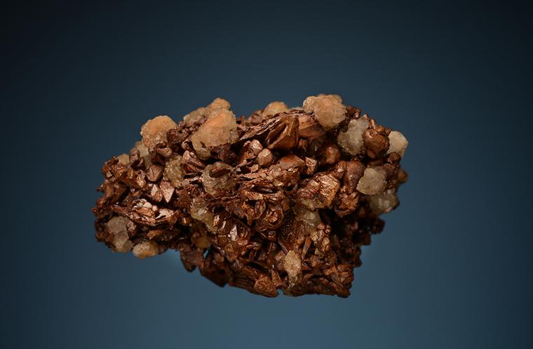 COPPER (SPINEL twins) with ANALCIME